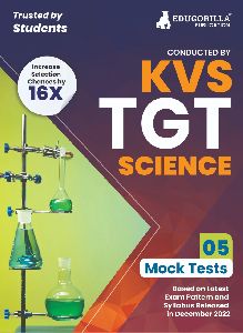 KVS TGT Science Exam Prep Book 2023 (Subject Specific) : Trained Graduate Teacher (English Edition)