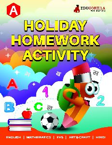 pre-primary holiday homework activity book