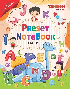 Preset Notebook English C Writing Book for Kids