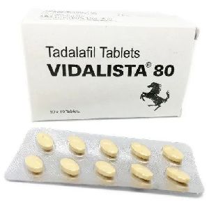 80mg Vidalista Yellow Tablet