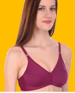 Ladies Cotton Lycra Bra, Size: 30 To 40, Plain at Rs 65/piece in Ulhasnagar
