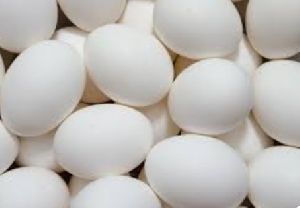 white eggs