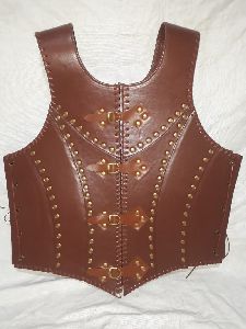 Leather chest armour