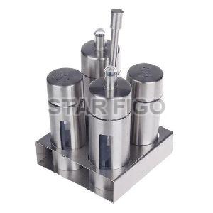 Stainless Steel Cruet Set