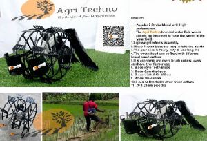 Brush cutter with Paddy Weeder-2 row