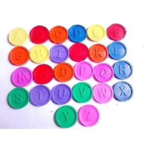 Alphabet Plastic Tokens