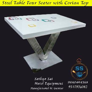 Stainless Steel Square Table
