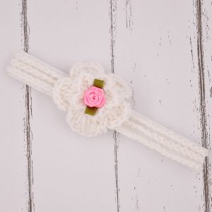 Crochet baby headband