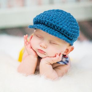 Golf Crochet Baby Cap