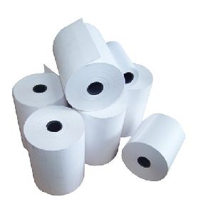 RudkavBilling Machine Thermal Paper Roll with 55 GSM (79 mm x 30 Meter) Pack of 60