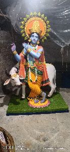 Cow Krishna Statue