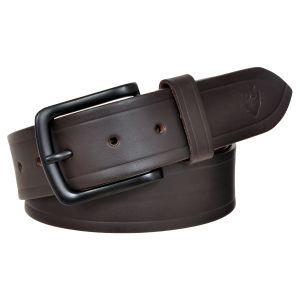 Men's Brown Smooth Leather Belt