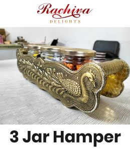 Three Glass Jar Gift Hamper