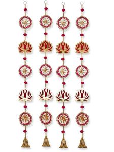 Handmade Lotus Wall and Door Hanging - Home Decor | Pooja Decor | Diwali Decor | Wedding and All Fes