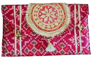 Rajasthani Gota Patti Clutch bag with stylish color Women\'s Bag/Purse/Clutch/Gota Patti/Zari