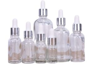 Clear Glass Dropper Bottle