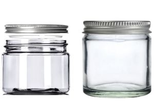 Glass Jar with Aluminium cap