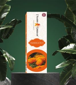 Prabhu Shriram Marigold Premium Fragrance Incense Sticks| 40 Sticks