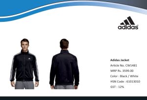 Adidas Sports Jacket