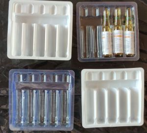 ampoule blister tray