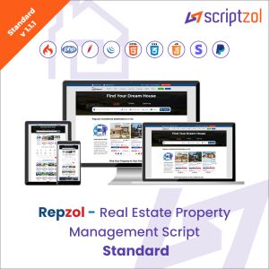 Repzol - Top Real Estate Property Management Script