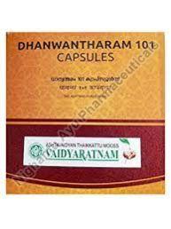 Vaidyaratnam Dhanwantharam 101 Soft Gel Capsules