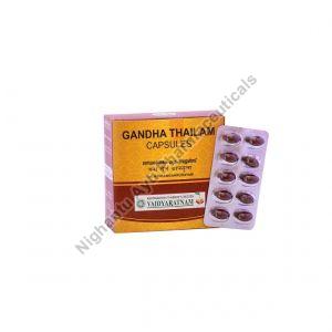 Vaidyaratnam Gandha Thailam Soft Gel Capsules