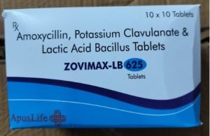 Zovimax-LB 625 Tablets