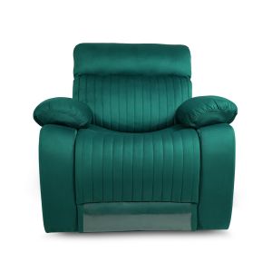 Pride Motorized Recliner Sofa in Mineral Green Colour