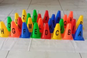 Alphabet Cone Marker Set