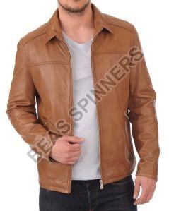 Mens Handmade Leather Jacket