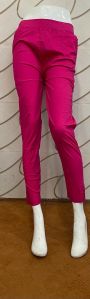 Ladies Cotton Lycra Pant