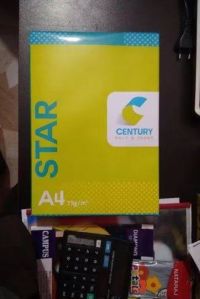 Century Star Copier Paper - A4 Ssze, 75 GSM, 1 Ream 500 Sheet
