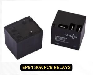 EP91 30A 12v 24v PCB Relays Square Type Zetro Electronics Tara Relays