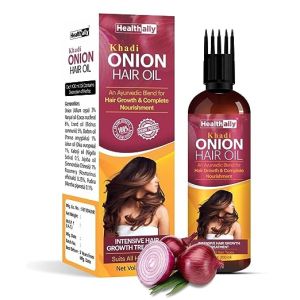 Khadi Red Onion Oil for Hair Fall