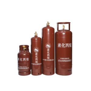 Liquefied propane steel cylinders