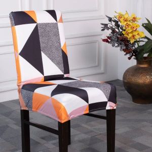 Prism Orange Magic Universal Elastic Chair Covers