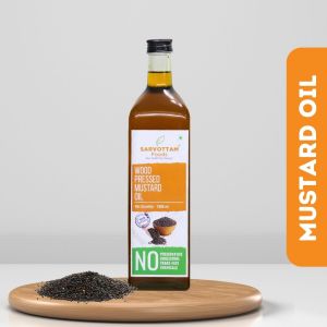 Wood Cold Pressed Mustard Oil