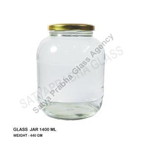 glass storage jars 1440 ml