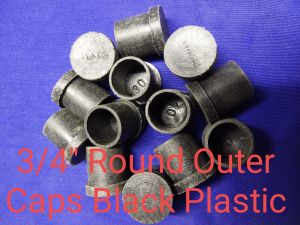 round black plastic outer plug