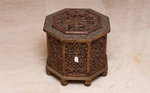 Octagonal Wooden Box