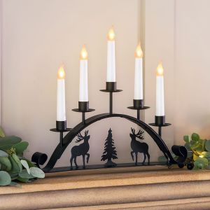 christmas candle holder