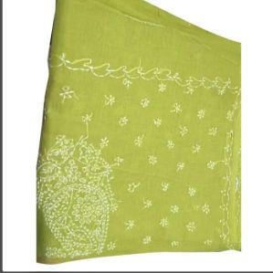 Lucknowi Cotton Saree