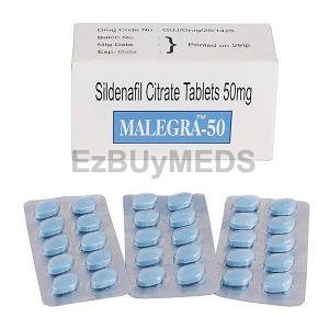 Malegra-50mg Tablets