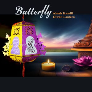 butterfly kandil lantern