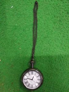 Brass Antique Pocket Watch, Display Type : Roman Number