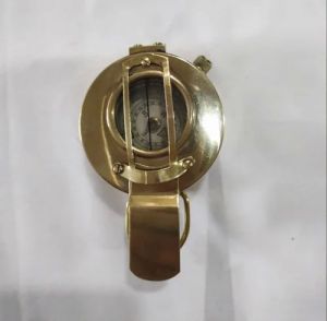 Golden Brass Nautical Compass