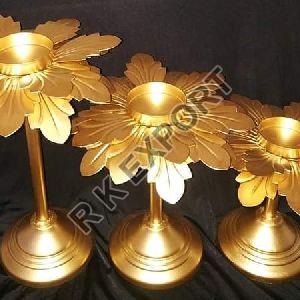 Table Candle Iron Lamp