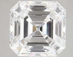 Asscher Shape 3.05ct E SI1 IGI Certified Lab Grown Diamond HPHT