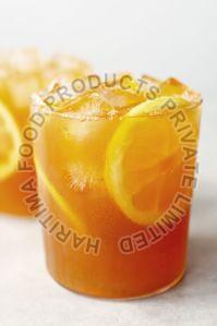 Orange Ice Tea Premix Powder